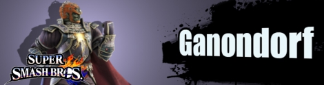 Banner Ganondorf Nr 41 - Super Smash Bros series