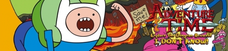 Banner Adventure Time Explore the Dungeon Because I DONT KNOW