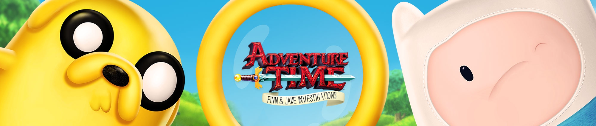 Banner Adventure Time Finn and Jake Investigations