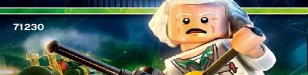 Banner Back to the Future Doc Brown - LEGO Dimensions Fun Pack 71230