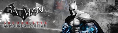 Banner Batman Arkham City - Armoured Edition