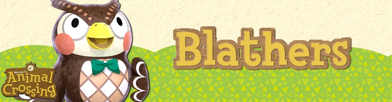 Banner Blathers - Animal Crossing Collection
