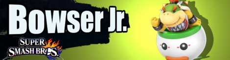 Banner Bowser Jr Nr 43 - Super Smash Bros series