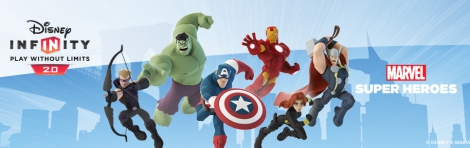 Banner Disney Infinity 20 Marvel Super Heroes Starter Pack
