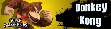 Banner Donkey Kong Nr 4 - Super Smash Bros series