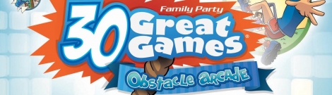 Banner Family Party 30 Great Games Obstacle Arcade