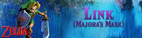 Banner Link Majoras Mask - The Legend of Zelda Collection