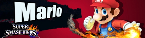 Banner Mario Nr 1 - Super Smash Bros series