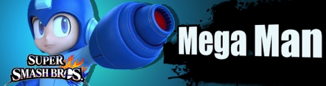 Banner Mega Man Nr 27 - Super Smash Bros series