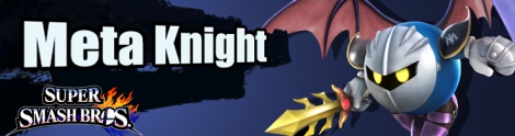 Banner Meta Knight Nr 29 - Super Smash Bros series