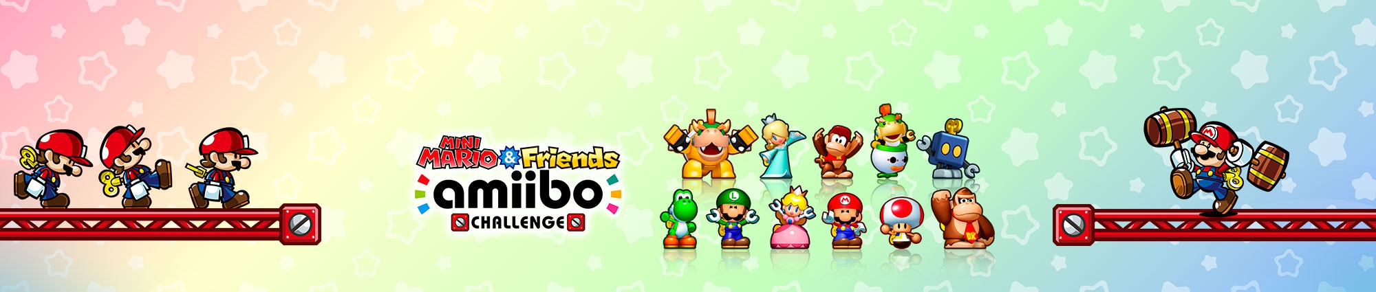 Banner Mini Mario and Friends amiibo Challenge