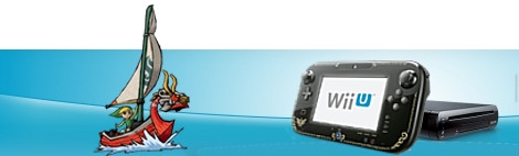 Banner Nintendo Wii U 32GB Premium Pack - Zelda The Wind Waker Limited Edition