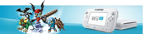 Banner Nintendo Wii U 8GB Basic Pack - Skylanders Trap Team Edition
