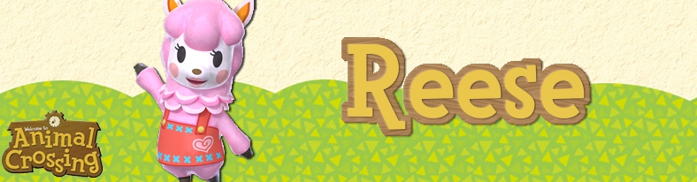 Banner Reese - Animal Crossing Collection