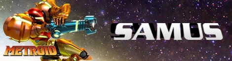 Banner Samus - Metroid Collection
