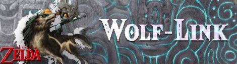 Banner Wolf-Link - The Legend of Zelda Collection