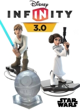 Star Wars Rise Against the Empire Play Set: Luke Skywalker & Princess Leia - Dinsey Infinity 3.0 voor Nintendo Wii U