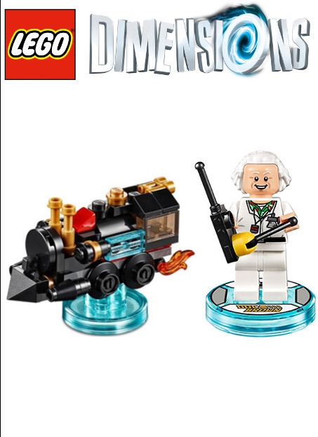 Boxshot Back to the Future Doc Brown - LEGO Dimensions Fun Pack 71230