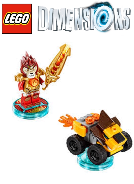 Boxshot Chima Laval - LEGO Dimensions Fun Pack 71222