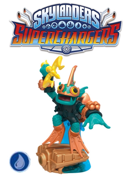 Boxshot Deep Dive Gill Grunt - Skylanders SuperChargers Character