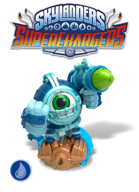 Boxshot Dive-clops - Skylanders SuperChargers Character