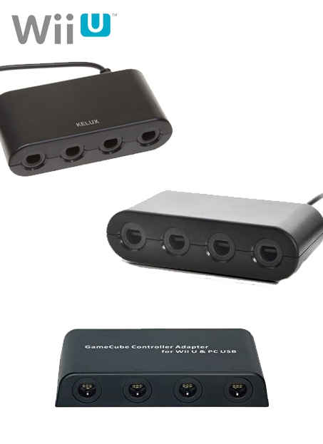 Boxshot GameCube Controller-adapter voor Wii U Third Party