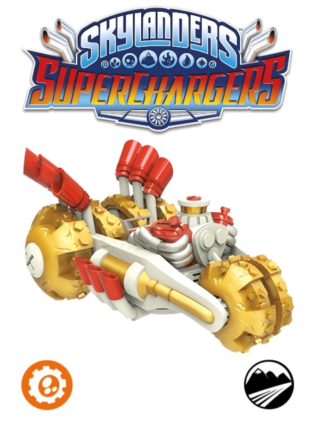 Boxshot Gold Rusher - Skylanders SuperChargers Landvoertuig