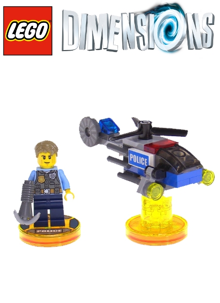 Boxshot LEGO City Chase McCain - LEGO Dimensions Fun Pack 71266