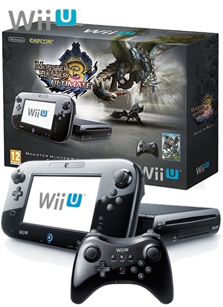 Boxshot Nintendo Wii U 32GB Premium Pack - Monster Hunter 3 Ultimate Limited Edition