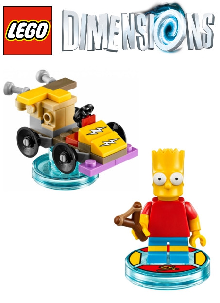 Boxshot Simpsons Bart - LEGO Dimensions Fun Pack 71211
