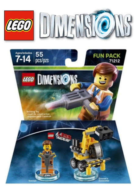 Boxshot The LEGO Movie Emmet - LEGO Dimensions Fun Pack 71212