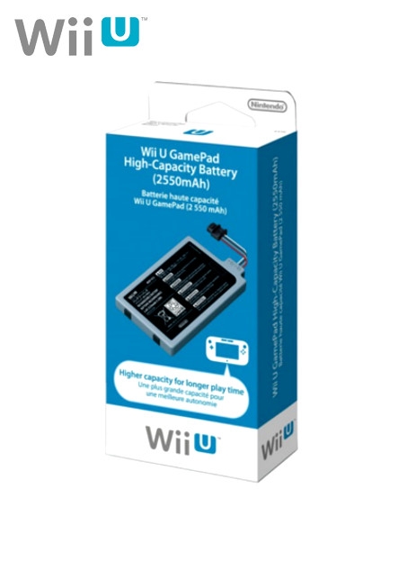 Boxshot Wii U GamePad High-Capacity Battery 2550mAH