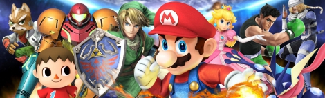 Banner Super Smash Bros for Wii U