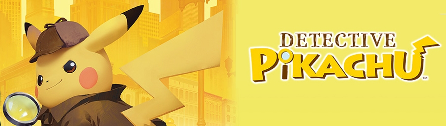 Banner Detective Pikachu - Detective Pikachu amiibo
