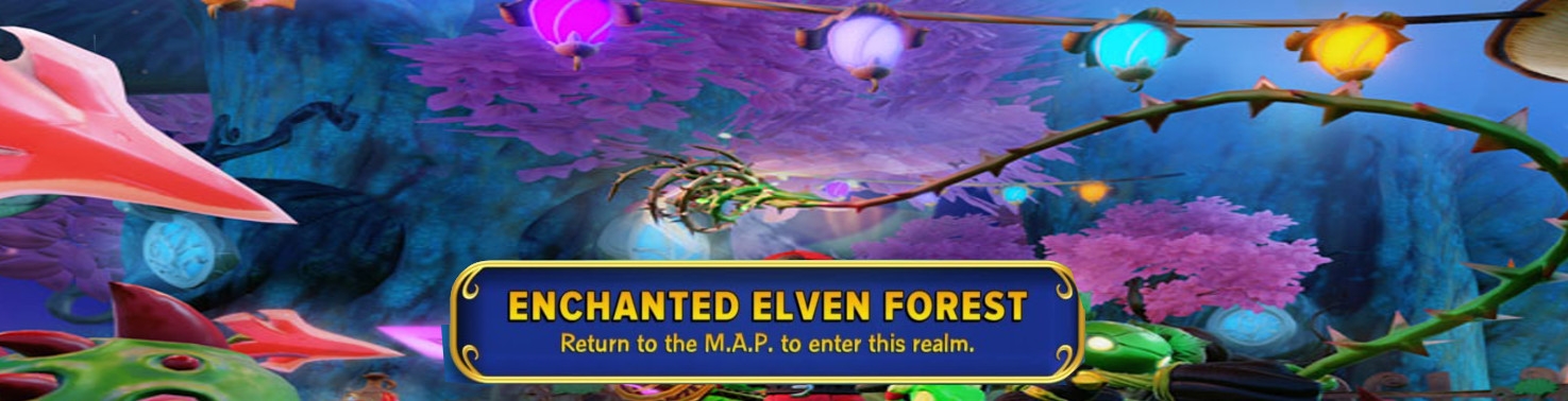 Banner Enchanted Elven Forest - Skylanders Imaginators New Level
