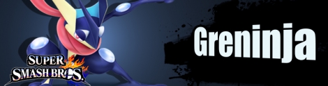 Banner Greninja Nr 36 - Super Smash Bros series