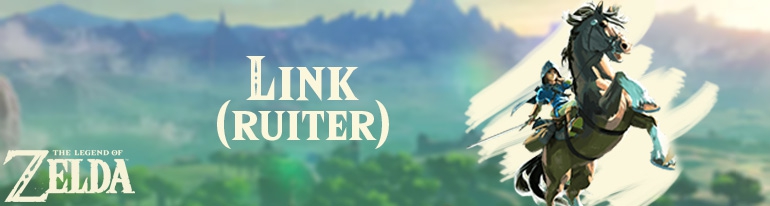 Banner Link ruiter - The Legend of Zelda Collection