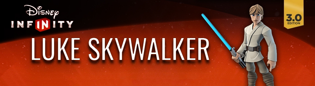 Banner Luke Skywalker - Disney Infinity 30