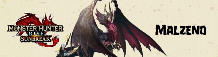 Banner Malzeno - Monster Hunter Rise Sunbreak Collection