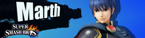 Banner Marth Nr 12 - Super Smash Bros series