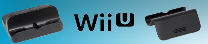 Banner Nintendo Wii U GamePad-oplaadstation en GamePad-standaard
