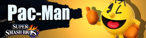 Banner Pac-Man Nr 35 - Super Smash Bros series