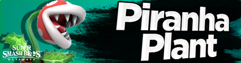 Banner Piranha Plant Nr 66 - Super Smash Bros series