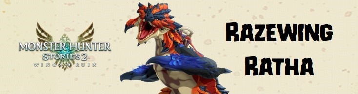 Banner Razewing Ratha - Monster Hunter Stories 2 Wings of Ruin Collection