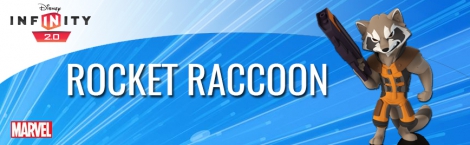 Banner Rocket Raccoon - Disney Infinity 20