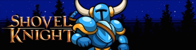 Banner Shovel Knight - Shovel Knight amiibo