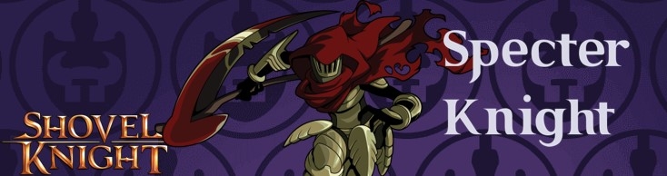 Banner Specter Knight - Shovel Knight series