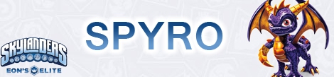 Banner Spyro - Skylanders Eons Elite Character