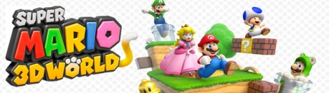 Banner Super Mario 3D World