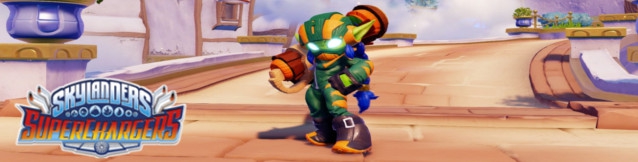 Banner Super Shot Stealth Elf - Skylanders SuperChargers Character